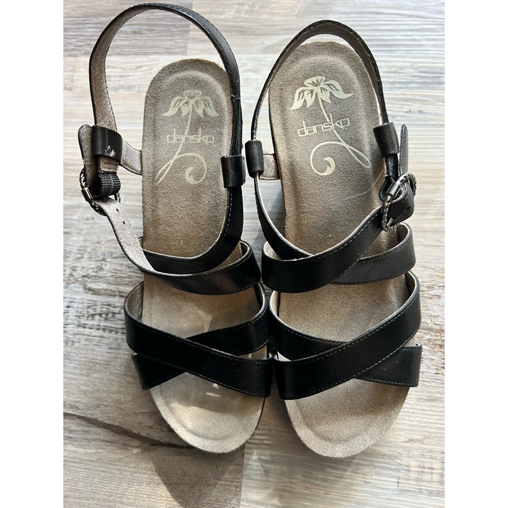 Dansko : black Frida sandals - Picture 4 of 11